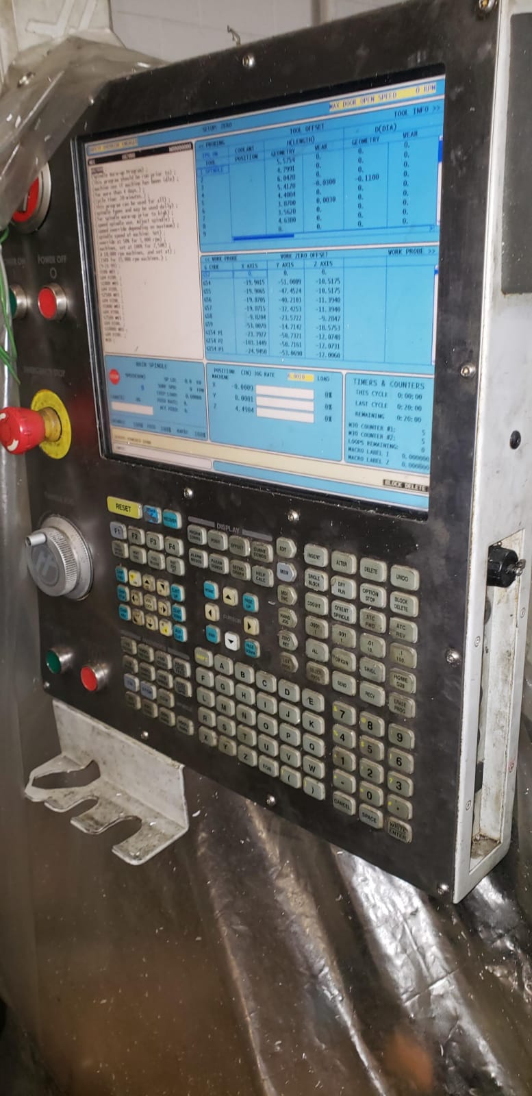 Haas GR-510, Machine ID:8826 Haas GR-510, Machine ID:8826